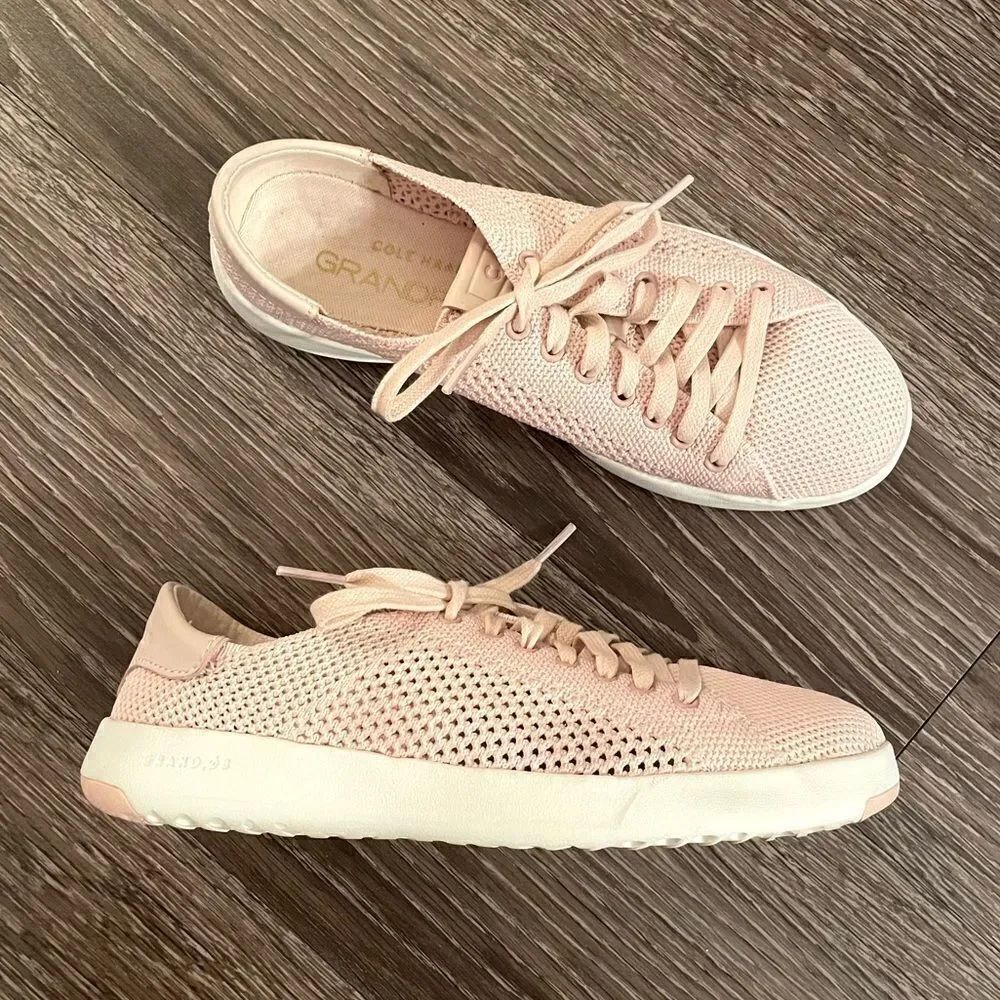 COLE HAAN Blush grand pro Knit Crosscourts